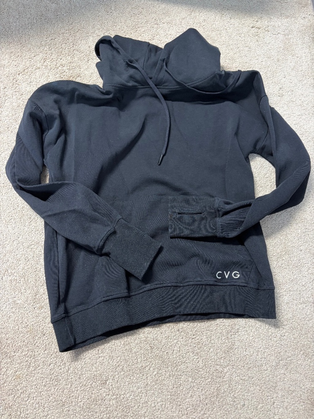 Cvg open back hoody